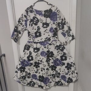 Floral Flair Dress